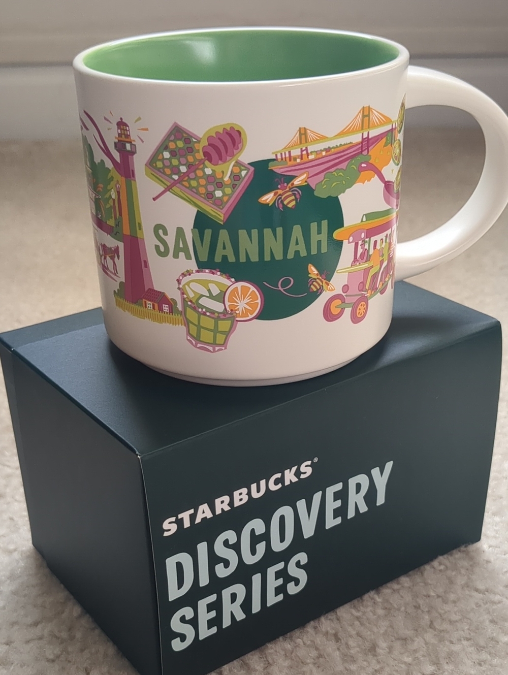 Starbucks Discovery Series Savannah Mug 14 Oz New